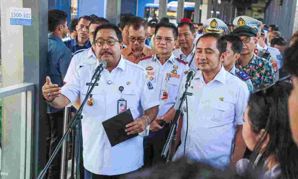 Transjabodetabek Rute Lebak Bulus–Sawangan Resmi Beroperasi