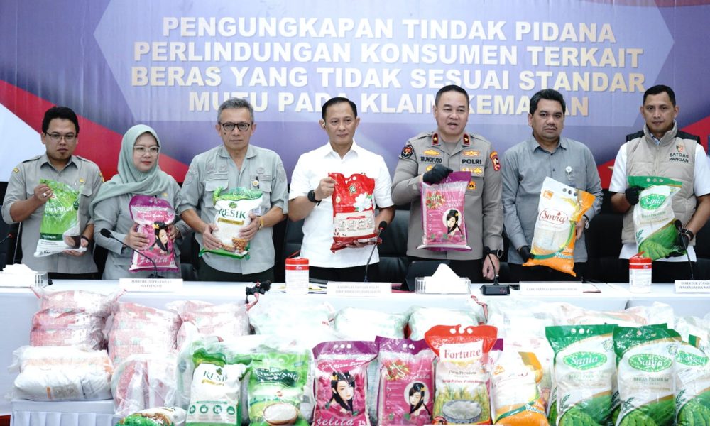 Inilah Merek Beras Premium yang Disidik Kepolisian