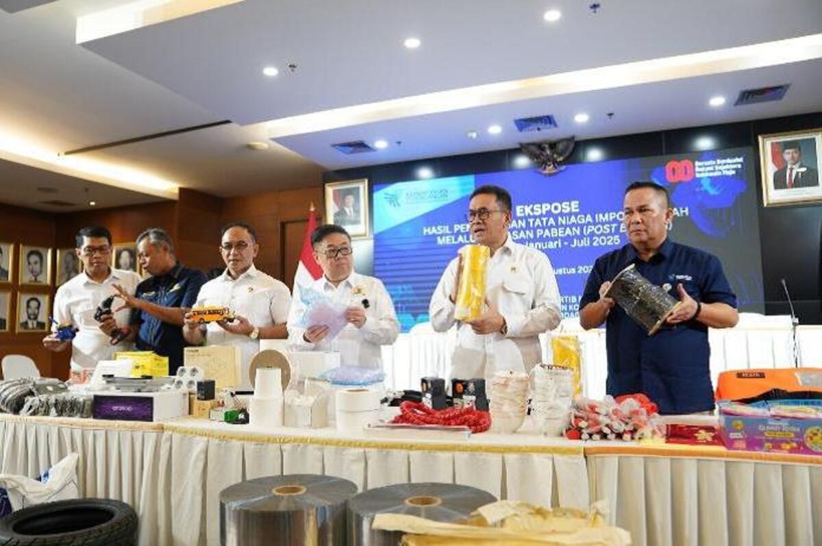 Kemendag Temukan Barang Impor Ilegal Senilai Miliaran Rupiah