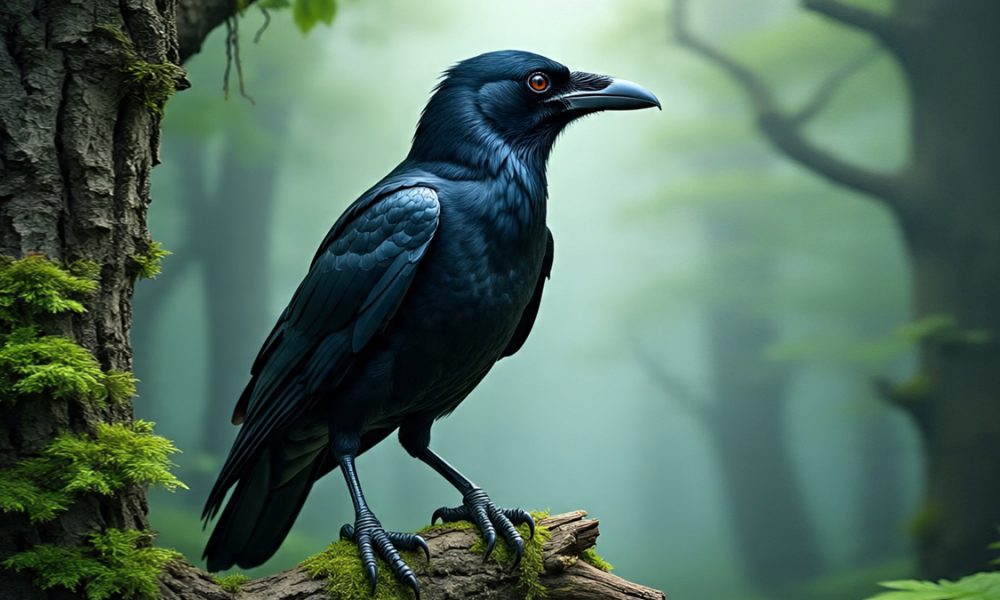 Burung Gagak Simbol Kematian