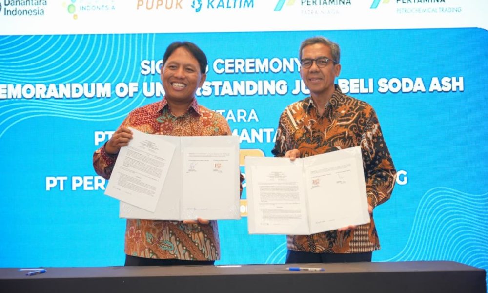 Pupuk Kaltim Kurangi Impor Soda Ash untuk Tekan Impor