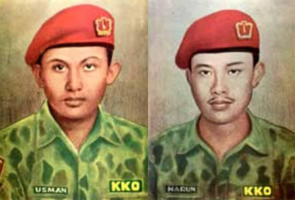 Usman dan Harun: Pengorbanan Dua Prajurit Nusantara di Tiang Gantungan Penjara Singapura