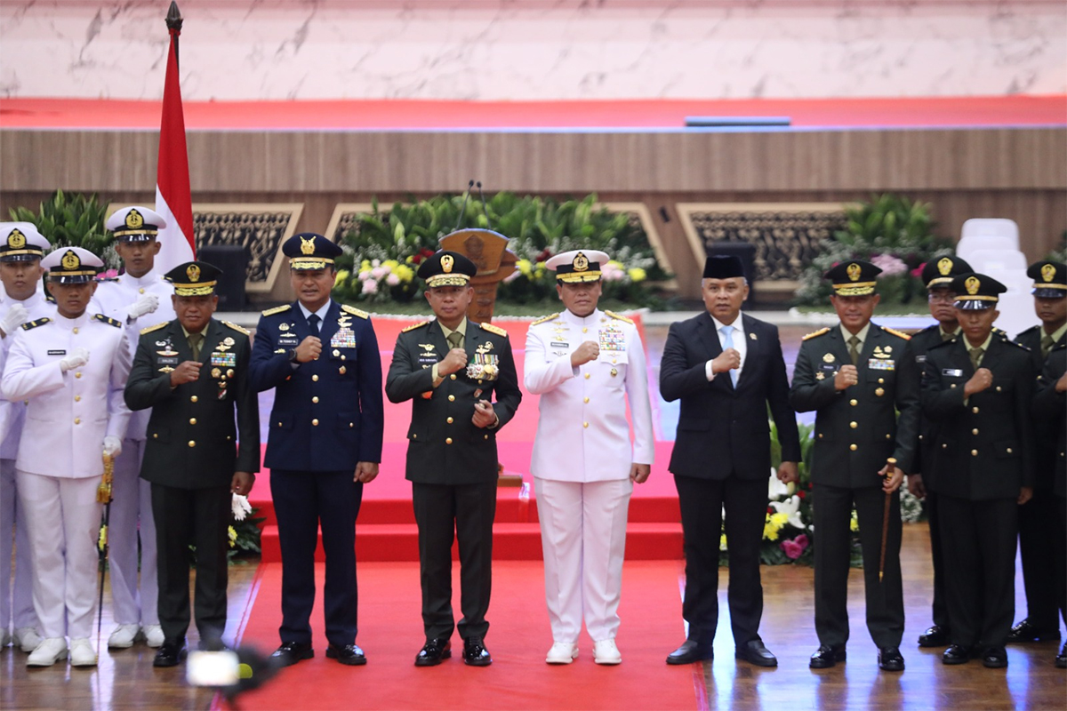 Panglima TNI Lantik Garda Terdepan Pertahanan Siber Indonesia