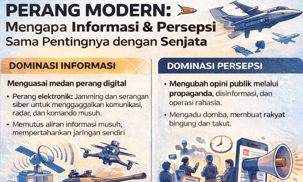 Perang Modern: Ketika Persepsi Menjadi Medan Tempur