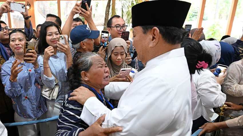 Lebaran di Istana: Kisah Haru dan Bahagia Warga Bertemu Presiden Prabowo