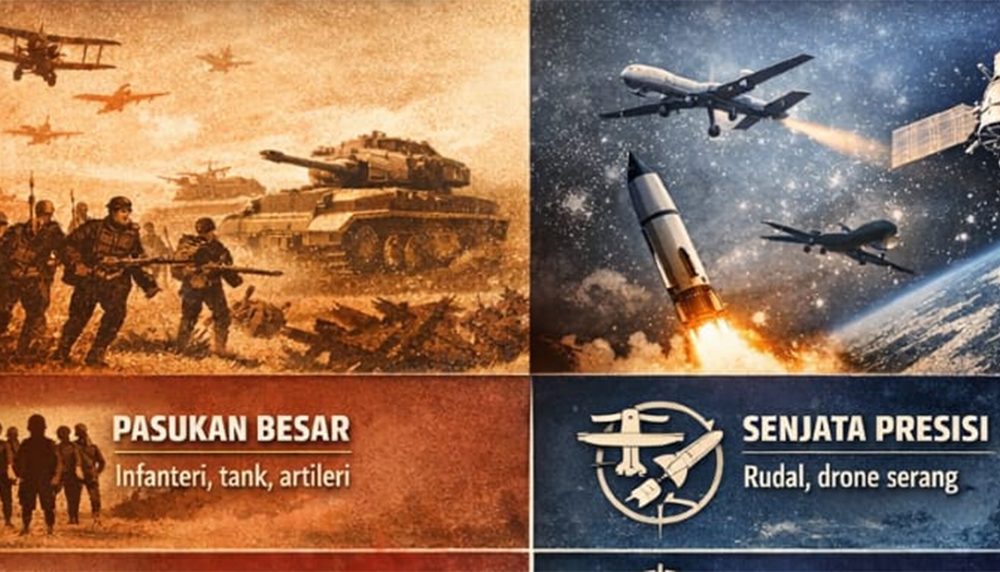 Perang Telah Berubah: Dari Konfrontasi Pasukan ke Serangan Presisi Jarak Jauh