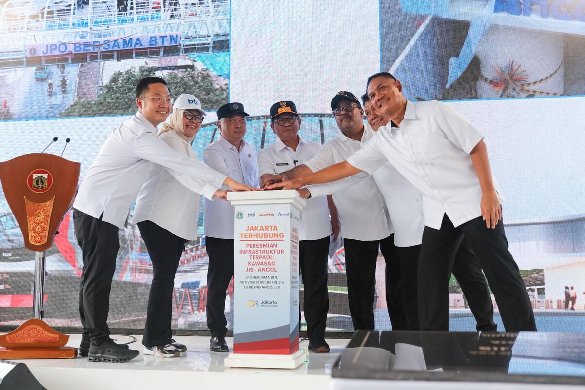 Stasiun KRL Jakarta International Stadium Ancol Resmi Layani Penumpang