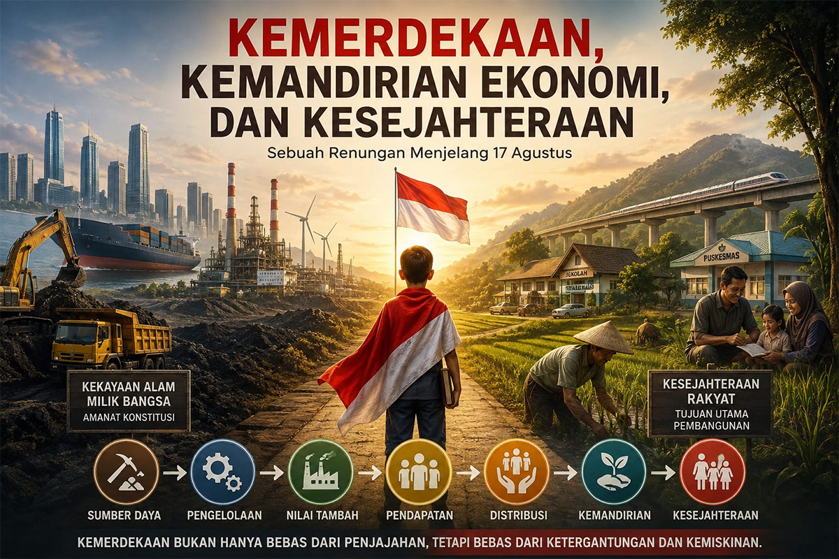 Kemerdekaan, Kemandirian Ekonomi, dan Kesejahteran