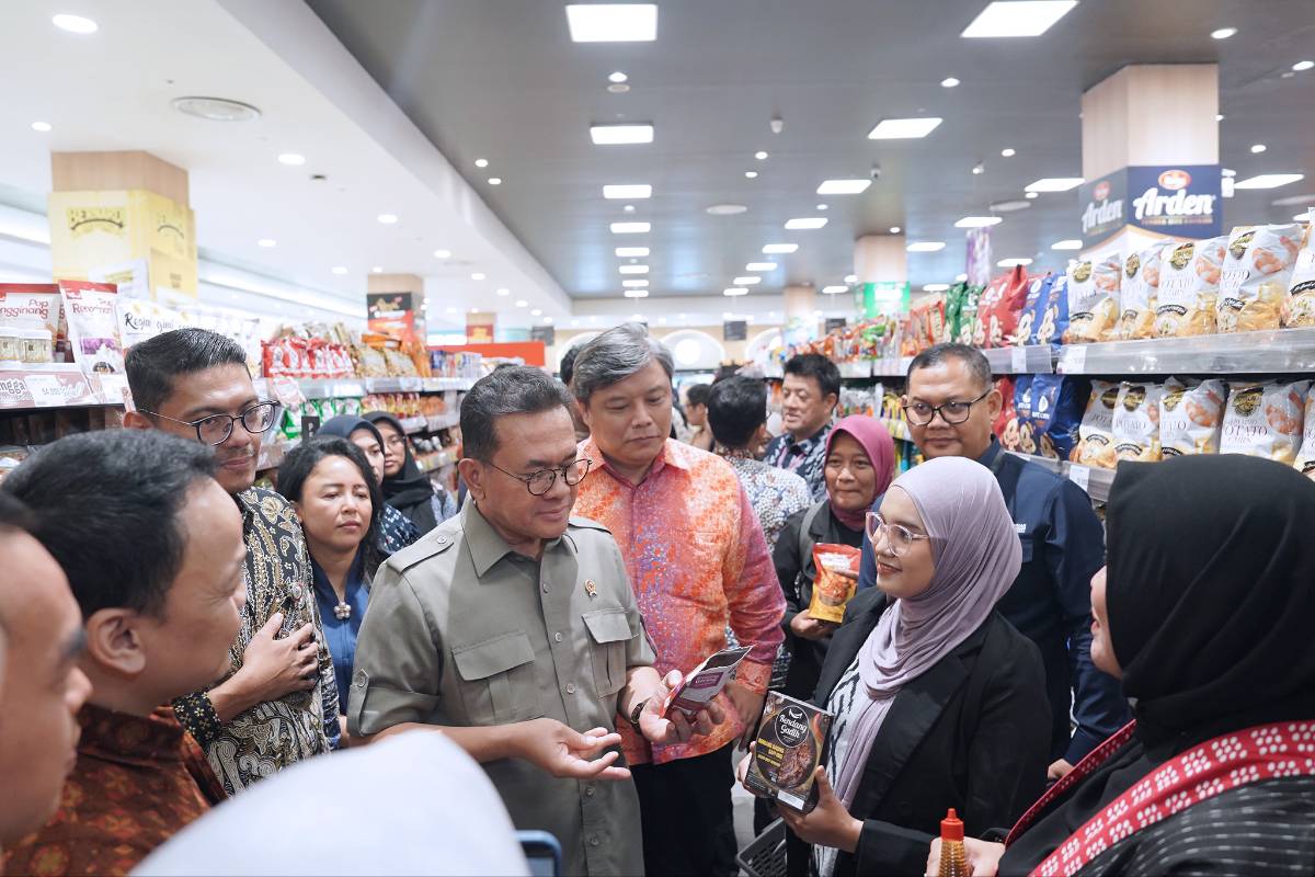 Produk UMKM Pangan Binaan Kemendag Tembus Jaringan Ritel Modern