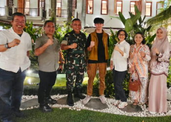 Tokoh Masyarakat Kotamobagu Temui Kolonel Edward Sitorus, Bintang TNI di Medsos