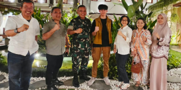 Tokoh Masyarakat Kotamobagu Temui Kolonel Edward Sitorus, Bintang TNI di Medsos