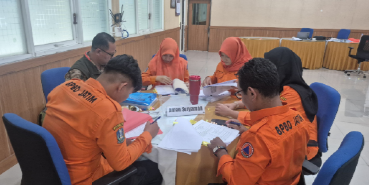 BPBD dan BPSDM Jatim Gelar Uji Kompetensi Kebencanaan