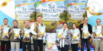 Usung Filosofi Keluarga Indonesia Sejahtera, BULOG Luncurkan ‘Beras Kita Medium’