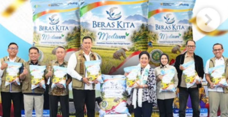 Usung Filosofi Keluarga Indonesia Sejahtera, BULOG Luncurkan ‘Beras Kita Medium’