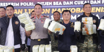 Operasi Senyap Membuahkan Hasil! Penyelundupan 1,16 Ton Ketamin di Sumut Terbongkar