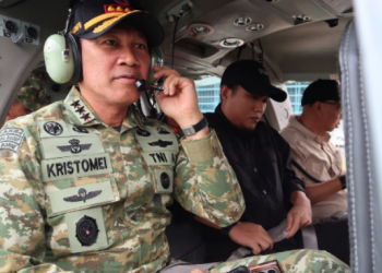 Menyusuri Jejak Api dari Udara, Kepala BNPB Pantau Karhutla Way Kambas