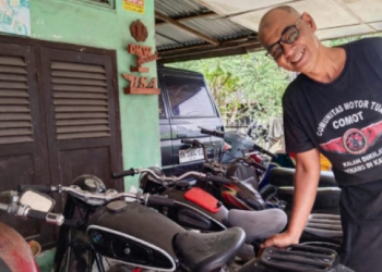Babe Koko dan 70 Motor Tua: Merawat Sejarah, Merawat Investasi