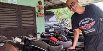 Babe Koko dan 70 Motor Tua: Merawat Sejarah, Merawat Investasi