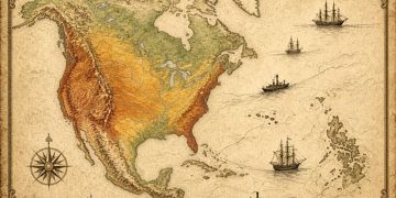 Dari Batas Sungai Mississippi, Amerika “Menggambar Garis”